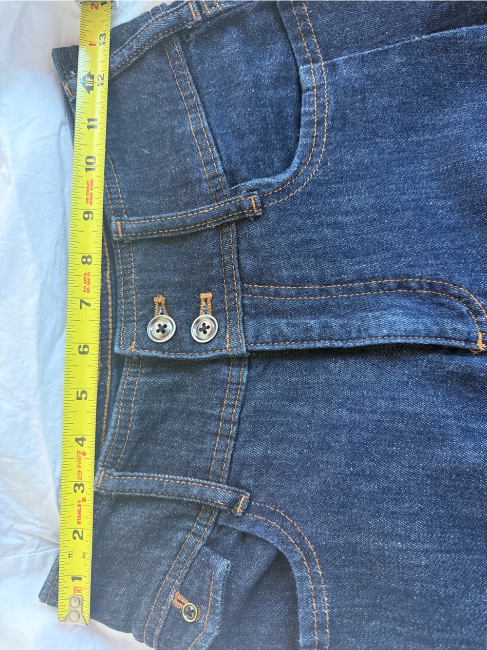 Pilcro Wide-Leg Dark Indigo Jeans - Picture 6 of 6